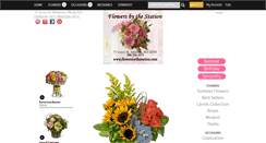 Desktop Screenshot of flowersbythestation.com